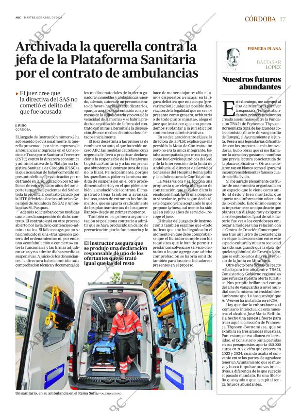 ABC CORDOBA 05-04-2022 página 17