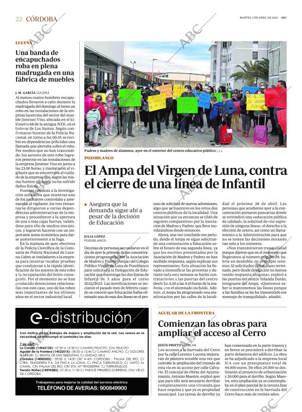 ABC CORDOBA 05-04-2022 página 22