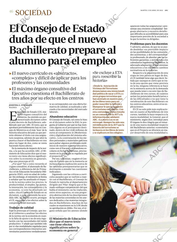 ABC CORDOBA 05-04-2022 página 46