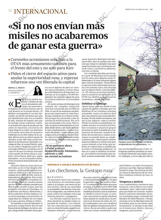 ABC MADRID 06-04-2022 página 22