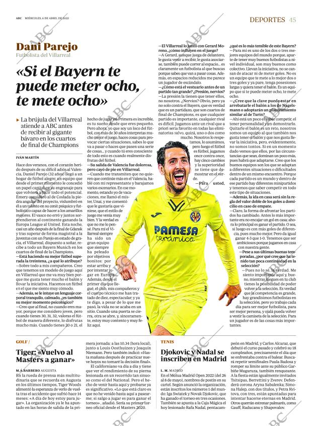 ABC MADRID 06-04-2022 página 45