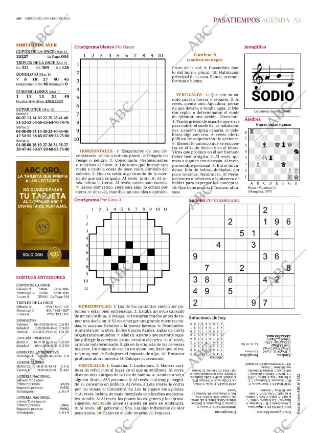 ABC MADRID 06-04-2022 página 53