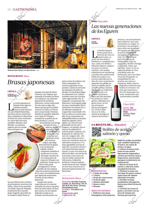 ABC MADRID 06-04-2022 página 60