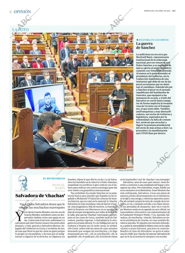 ABC MADRID 06-04-2022 página 8