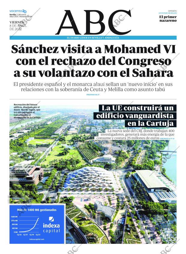 ABC SEVILLA 08-04-2022 página 1