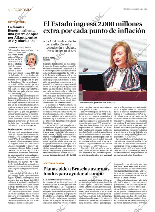 ABC SEVILLA 08-04-2022 página 50