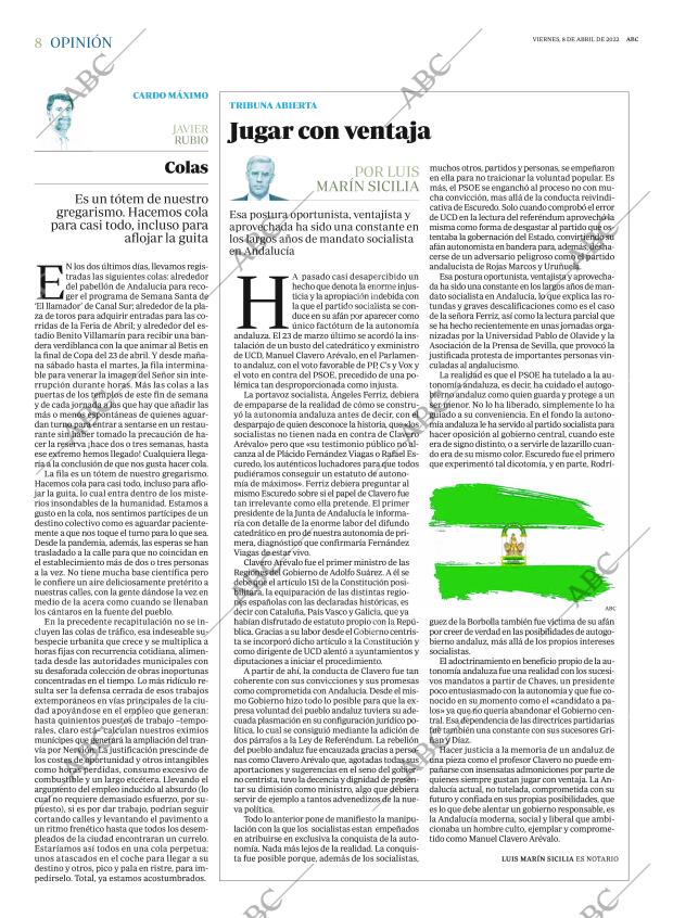 ABC SEVILLA 08-04-2022 página 8