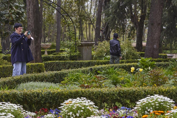 Jardines y palacios de Vista Alegre, en el distrito de Carabanchel