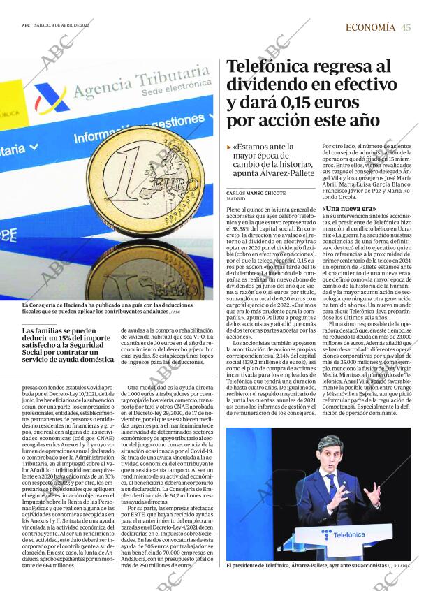 ABC SEVILLA 09-04-2022 página 45