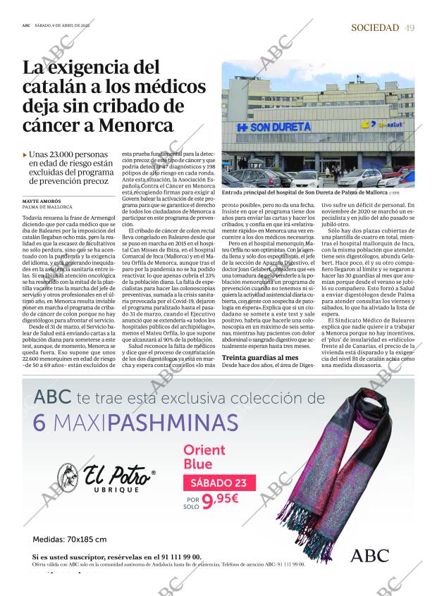 ABC SEVILLA 09-04-2022 página 49