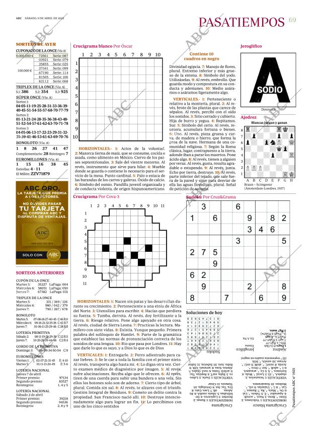 ABC SEVILLA 09-04-2022 página 69