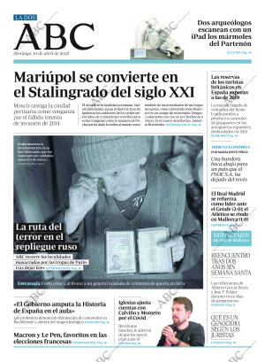 ABC MADRID 10-04-2022 página 2