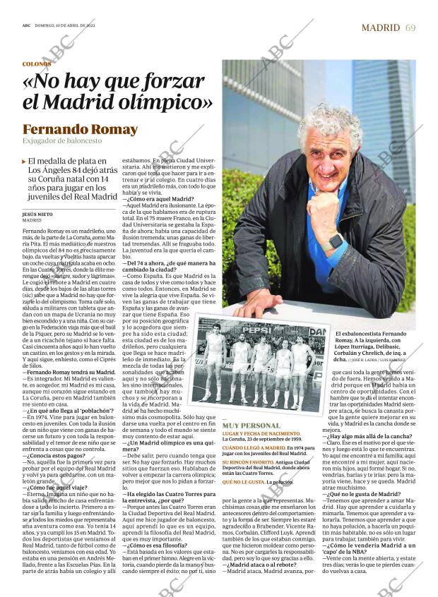 ABC MADRID 10-04-2022 página 69