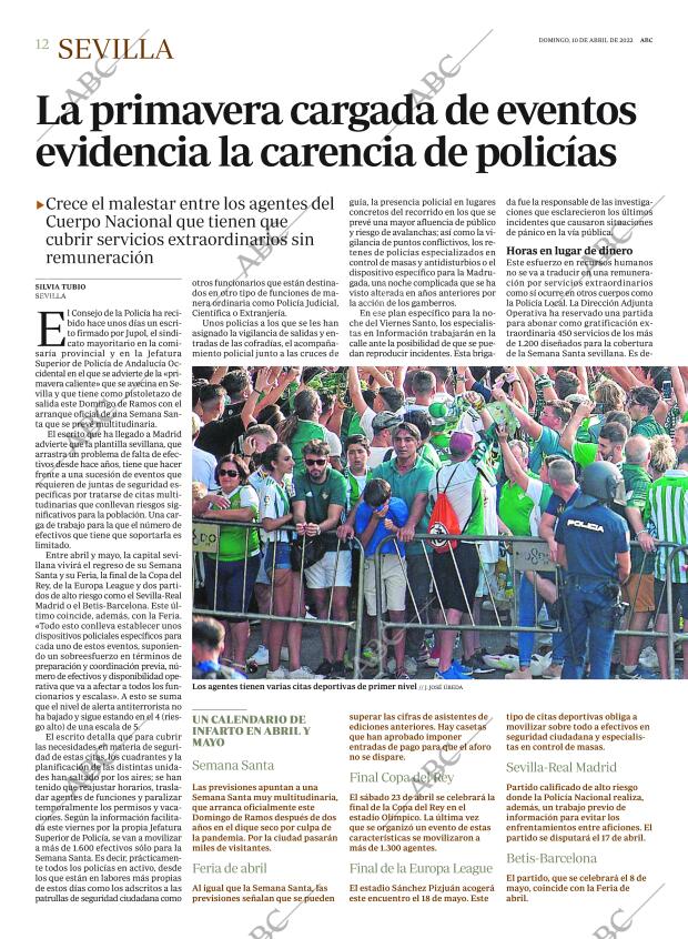 ABC SEVILLA 10-04-2022 página 12