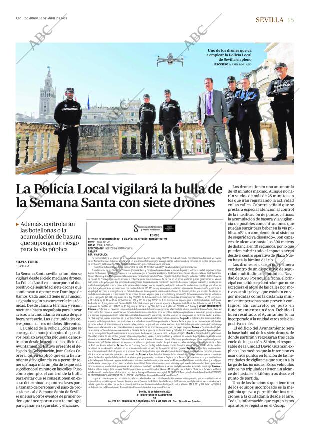 ABC SEVILLA 10-04-2022 página 15