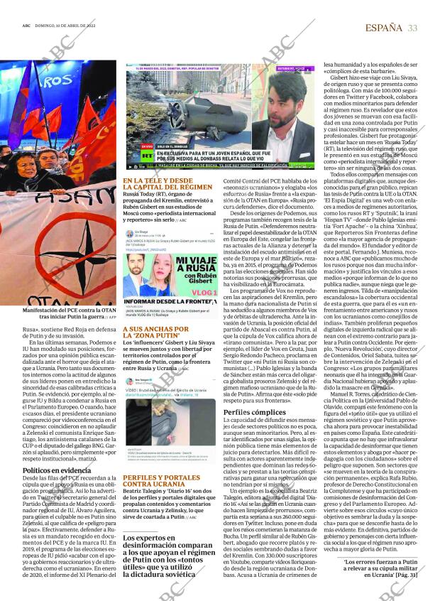 ABC SEVILLA 10-04-2022 página 33