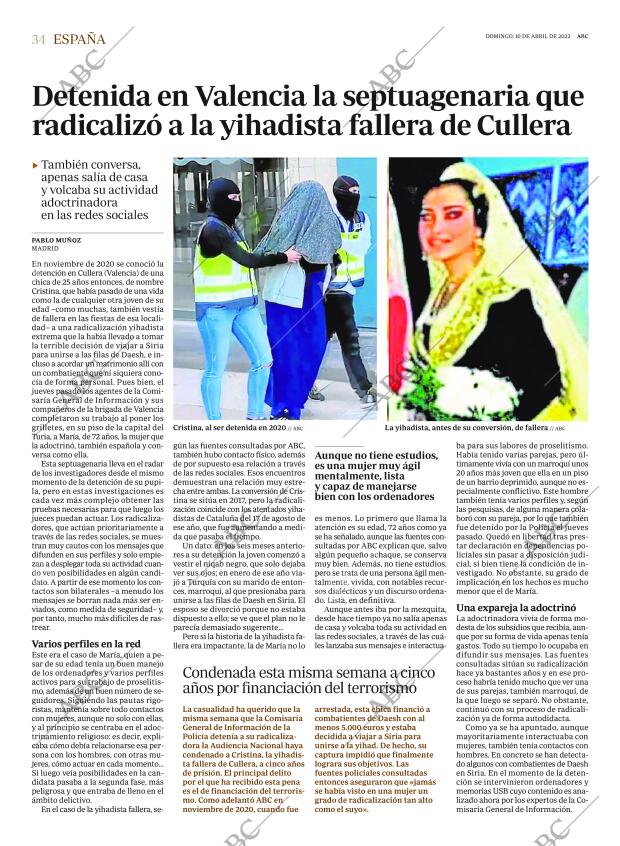 ABC SEVILLA 10-04-2022 página 34