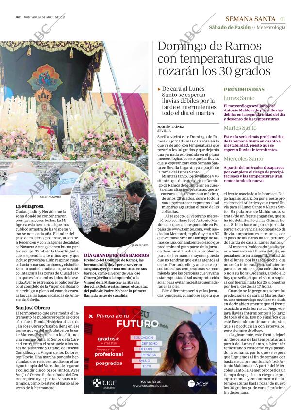 ABC SEVILLA 10-04-2022 página 41