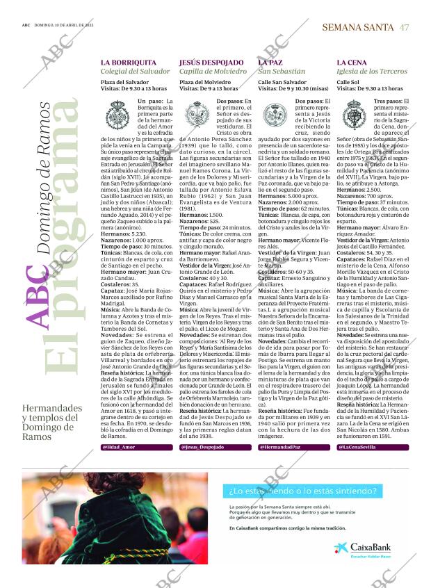 ABC SEVILLA 10-04-2022 página 47