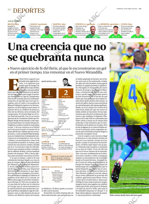 ABC SEVILLA 10-04-2022 página 80