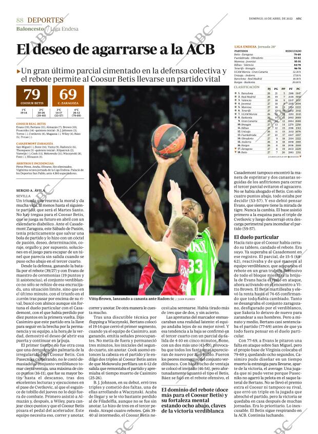 ABC SEVILLA 10-04-2022 página 88