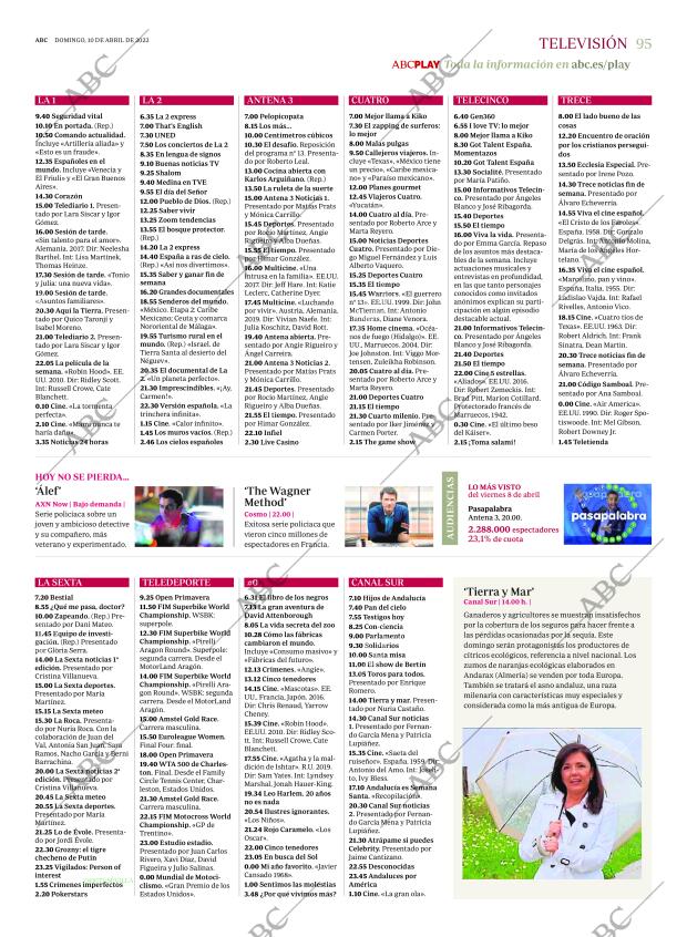 ABC SEVILLA 10-04-2022 página 95