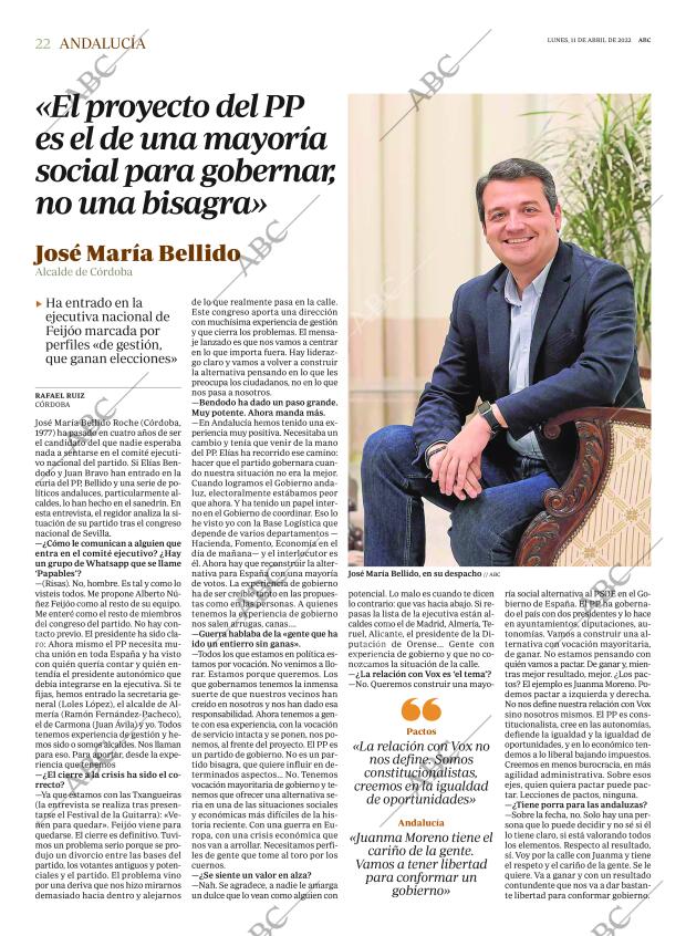 ABC SEVILLA 11-04-2022 página 22