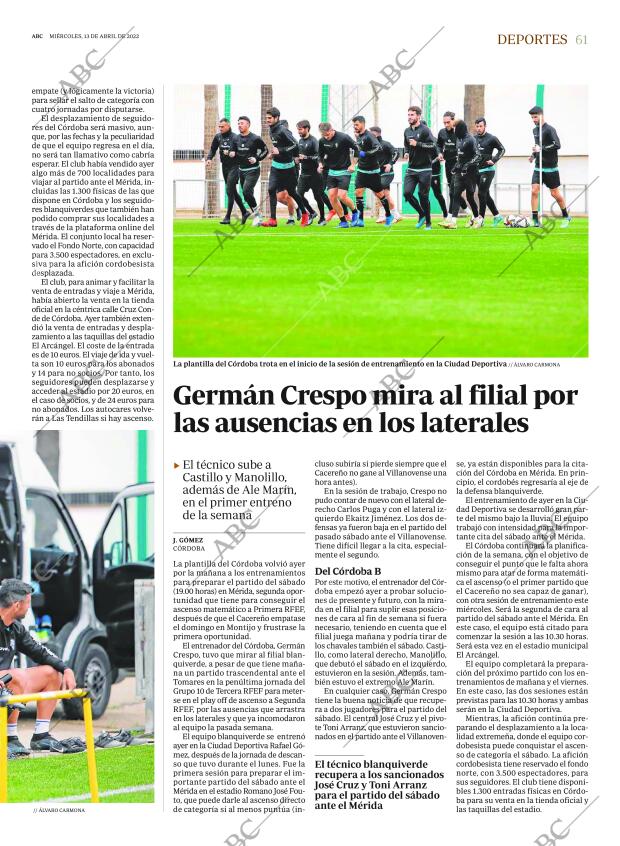 ABC CORDOBA 13-04-2022 página 61
