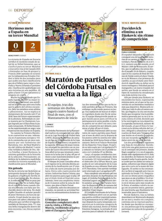 ABC CORDOBA 13-04-2022 página 66