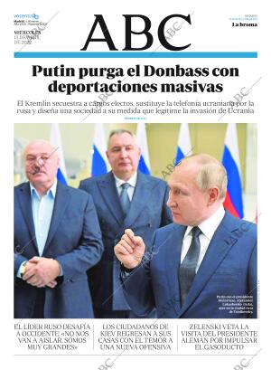 ABC MADRID 13-04-2022 página 1