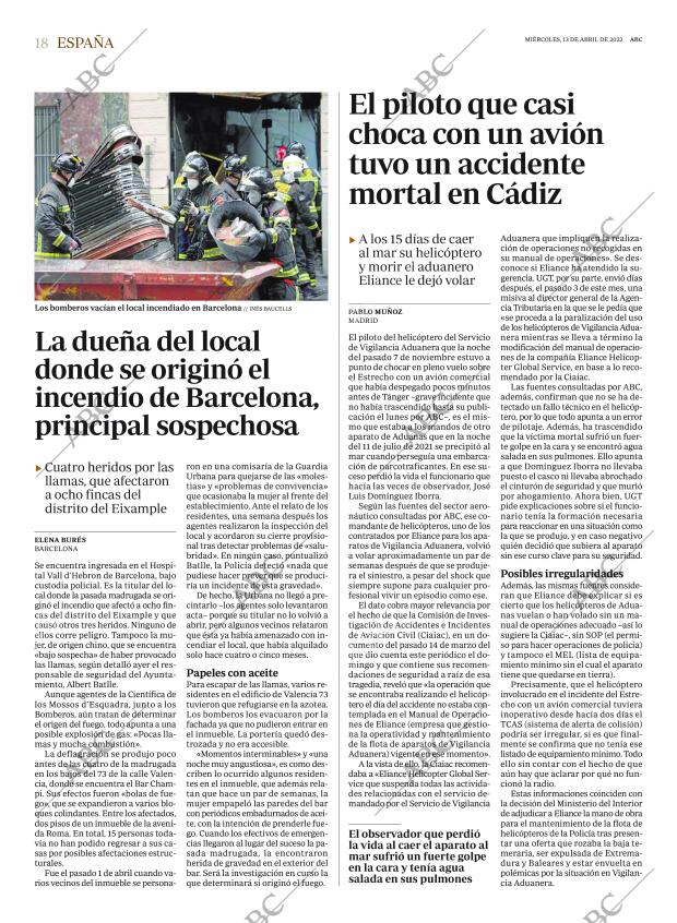 ABC MADRID 13-04-2022 página 18
