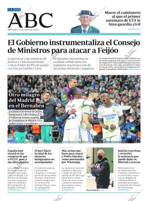 ABC MADRID 13-04-2022 página 2
