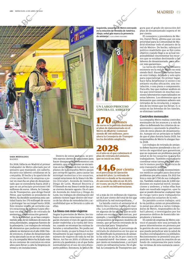 ABC MADRID 13-04-2022 página 49