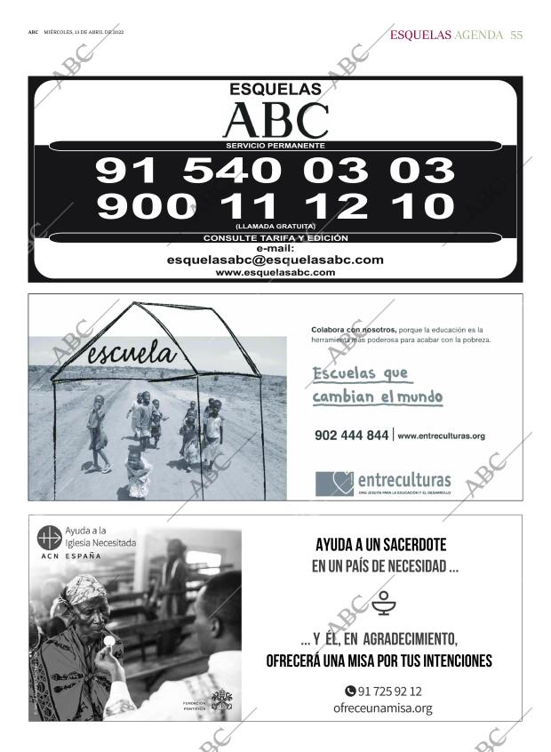 ABC MADRID 13-04-2022 página 55
