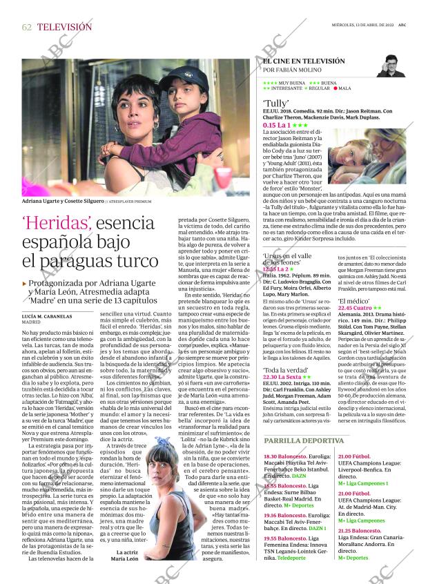 ABC MADRID 13-04-2022 página 62