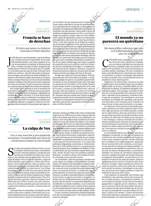 ABC MADRID 13-04-2022 página 7