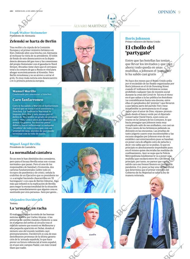 ABC MADRID 13-04-2022 página 9