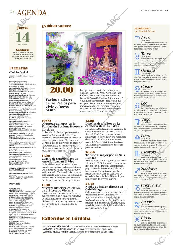 ABC CORDOBA 14-04-2022 página 28