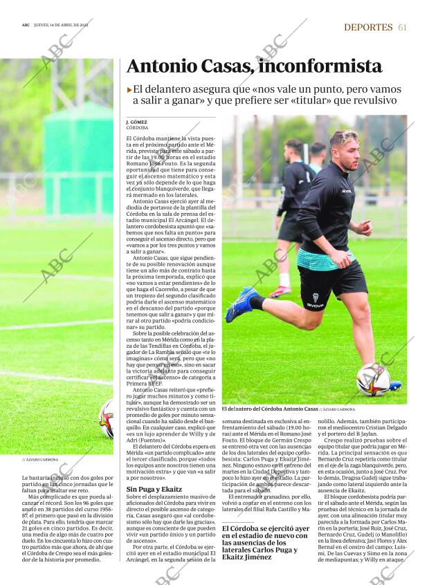 ABC CORDOBA 14-04-2022 página 61