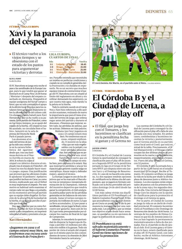 ABC CORDOBA 14-04-2022 página 65