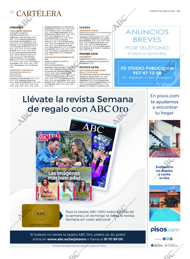 ABC CORDOBA 15-04-2022 página 58