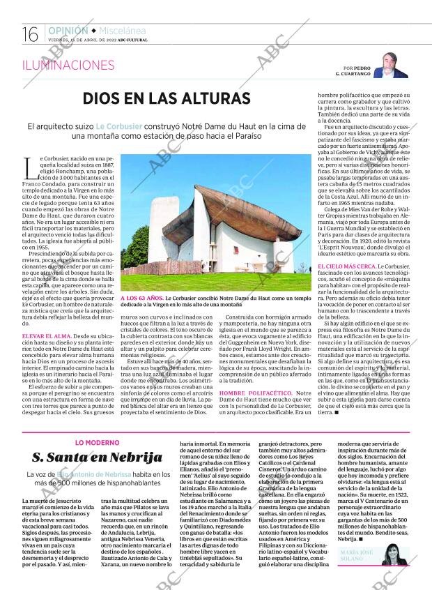 CULTURAL MADRID 15-04-2022 página 16