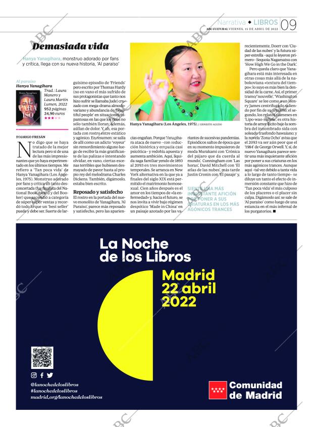 CULTURAL MADRID 15-04-2022 página 9