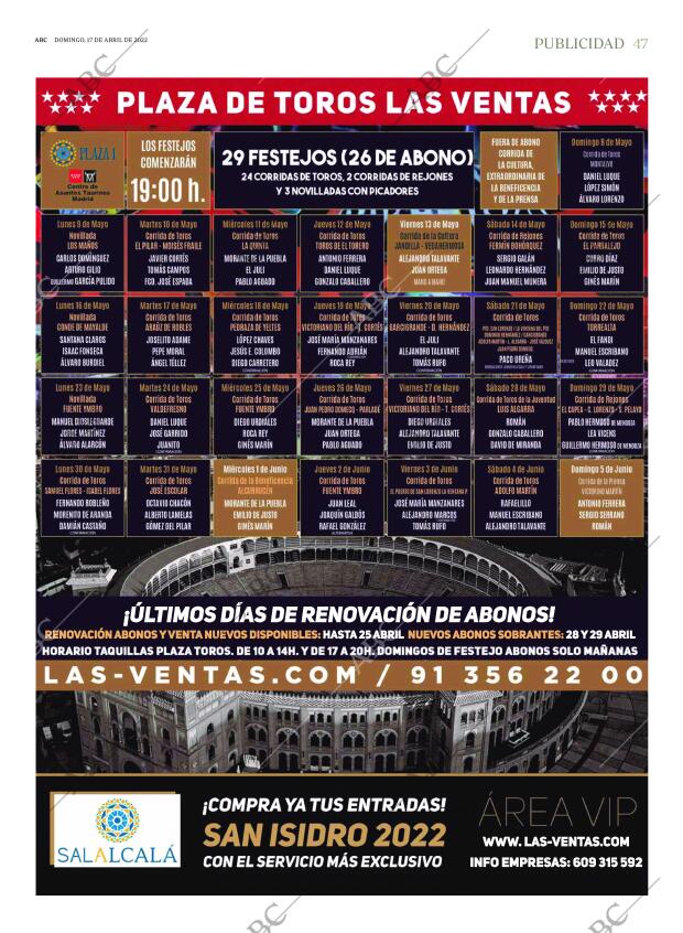 ABC CORDOBA 17-04-2022 página 47