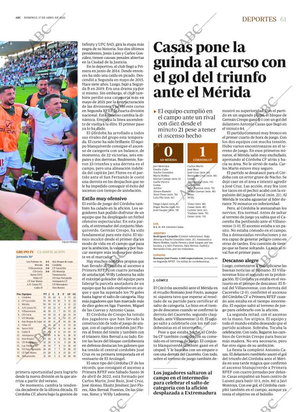 ABC CORDOBA 17-04-2022 página 61