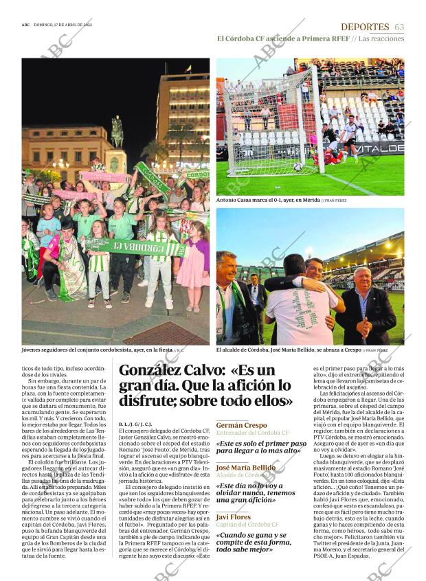 ABC CORDOBA 17-04-2022 página 63