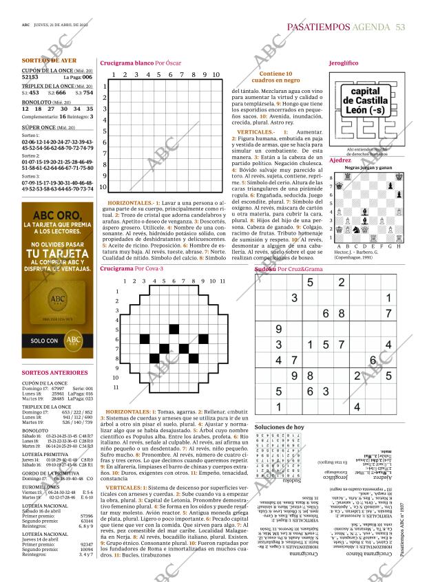 ABC MADRID 21-04-2022 página 53