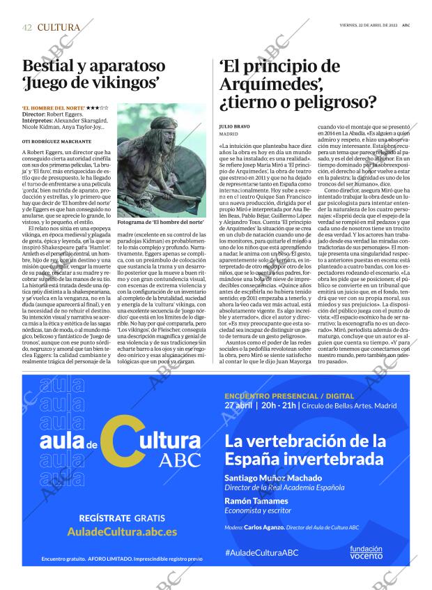 ABC MADRID 22-04-2022 página 42