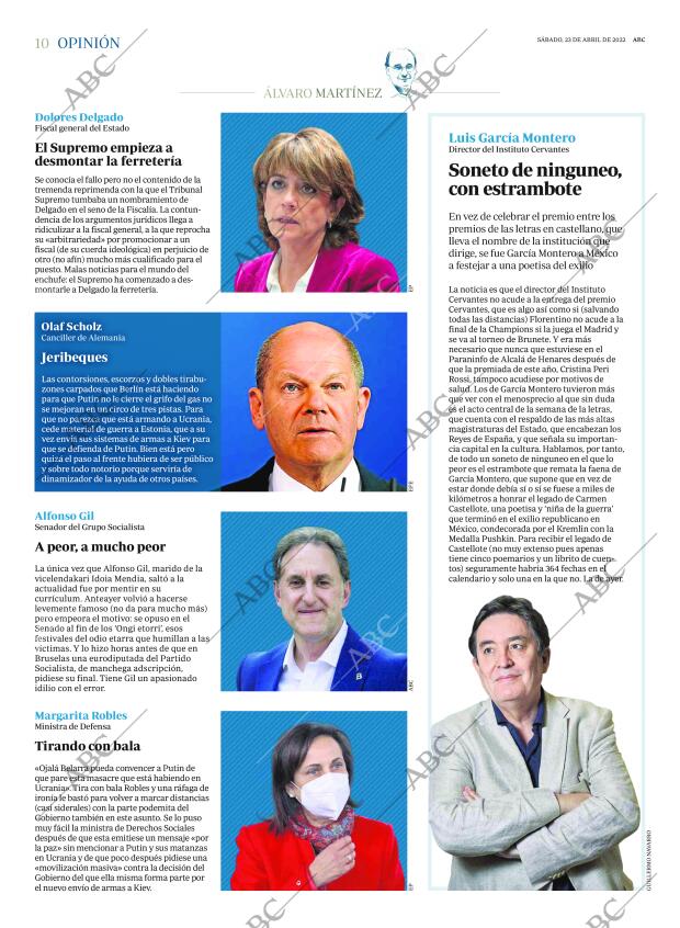 ABC MADRID 23-04-2022 página 10
