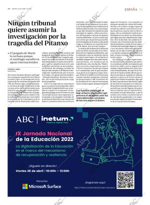ABC MADRID 23-04-2022 página 19